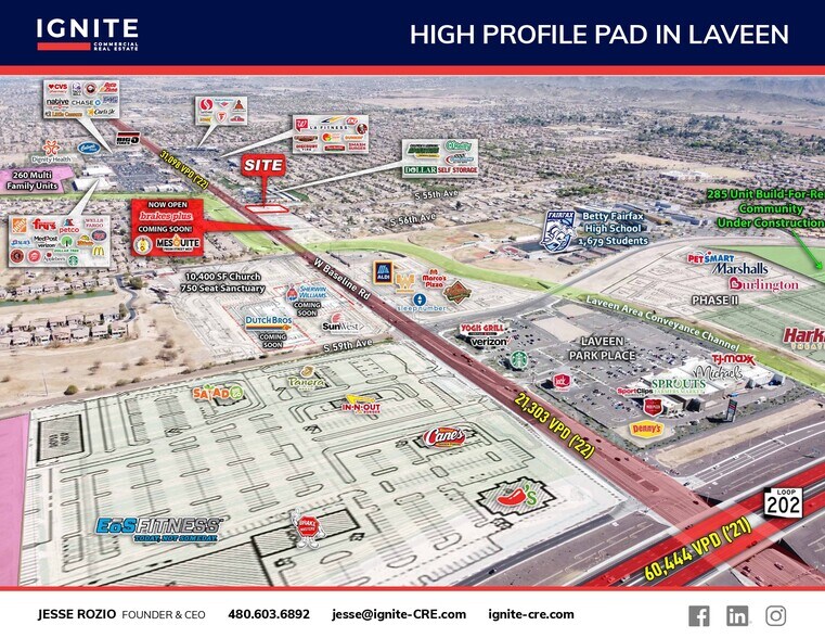 More Photos Of SWC of 55th Ave & Baseline Rd, Laveen Land For Lease