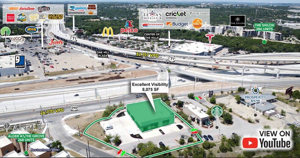 Primary Photo Of 7027 W Highway 290, Austin Freestanding For Lease