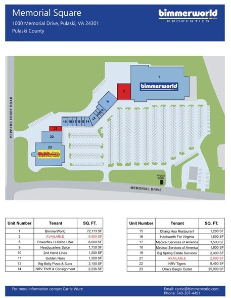 More Photos Of 1000-1088 Memorial Dr, Pulaski Department Store For Lease