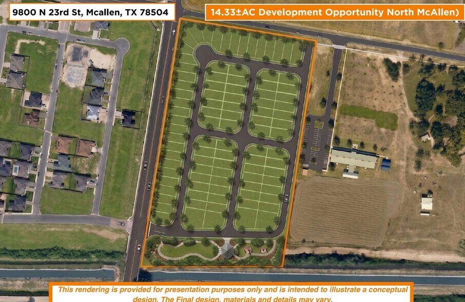 Primary Photo Of 9800 N 23rd St, McAllen Land For Sale