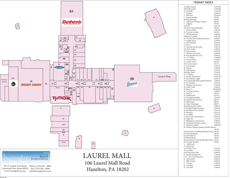 More Photos Of 106 Laurel Mall Dr, Hazleton Unknown For Lease