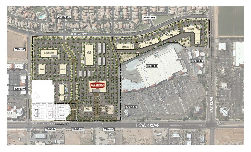 More Photos Of S/SWC Power Rd & Ray Rd, Gilbert Storefront For Sale