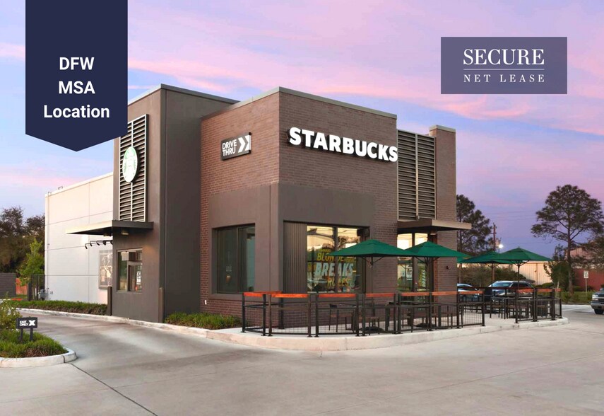 Primary Photo Of 1445 W University Dr, Denton Fast Food For Sale