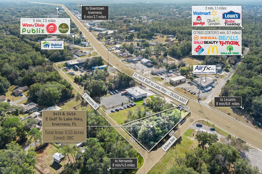 More Photos Of 3413 E Gulf To Lake Hwy, Inverness Land For Sale