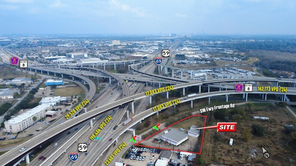 Primary Photo Of 11023 Southwest Fwy, Houston Industrial For Sale