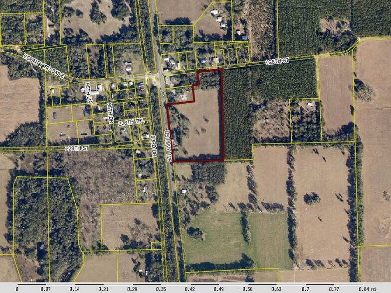 More Photos Of 22672 US Highway 129, O Brien Land For Sale