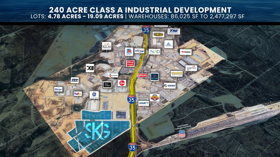 Primary Photo Of SKG at Hachar Industrial Park, Laredo Land For Sale
