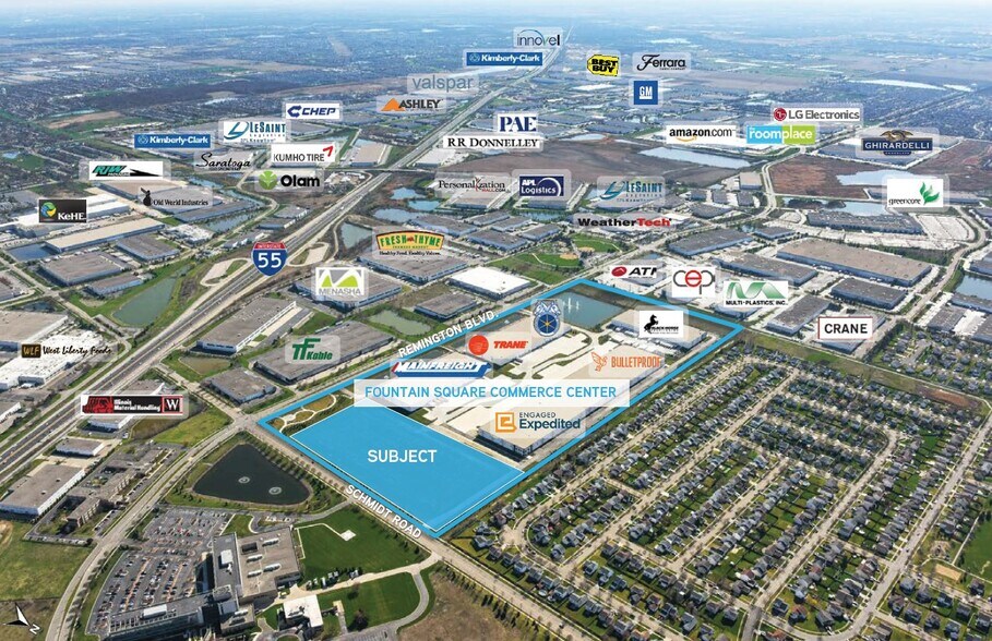 More Photos Of 599 S Schmidt Rd, Bolingbrook Distribution For Lease