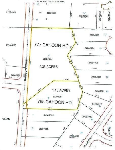 More Photos Of 795 Cahoon Rd, Westlake Land For Sale