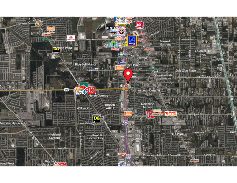 More Photos Of 9418 N Freeway, Houston Self Storage For Lease