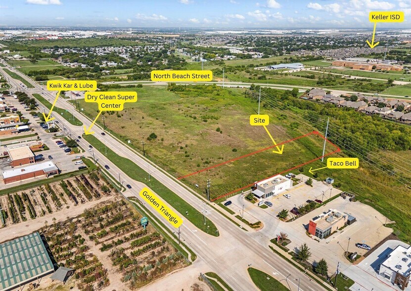 Primary Photo Of 4709 Golden Triangle blvd, Fort Worth Land For Sale