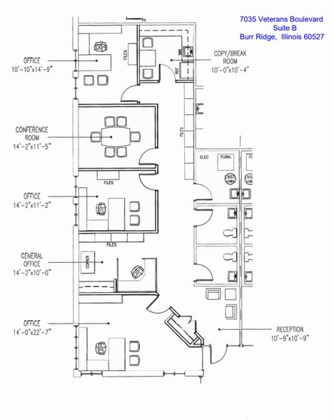 More Photos Of 7025-7035 Veterans Blvd, Burr Ridge Office For Sale