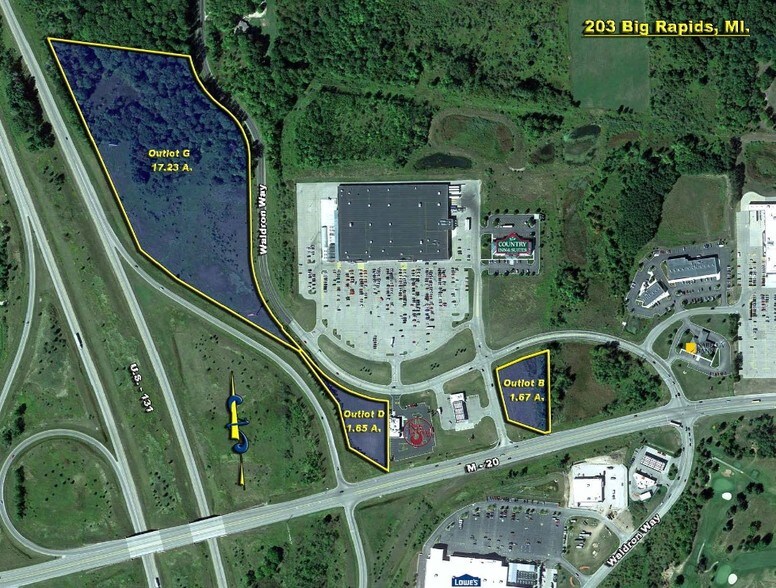 Primary Photo Of 15400 Waldron Way, Big Rapids Land For Sale