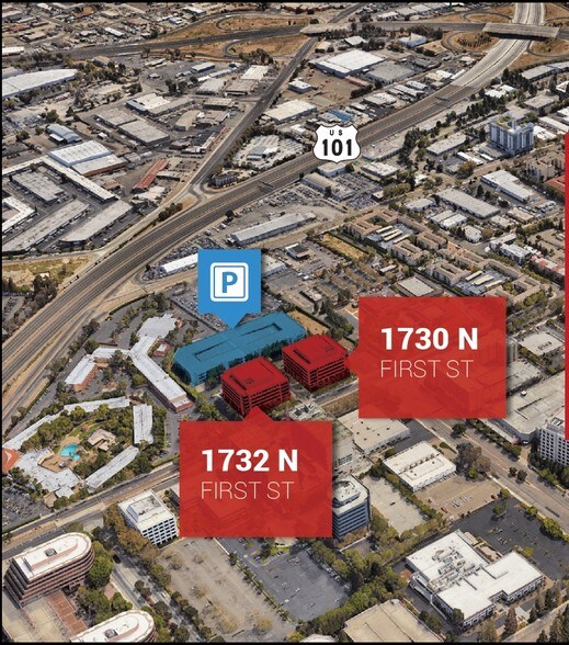 More Photos Of 1730 N 1st St, San Jose Office For Lease
