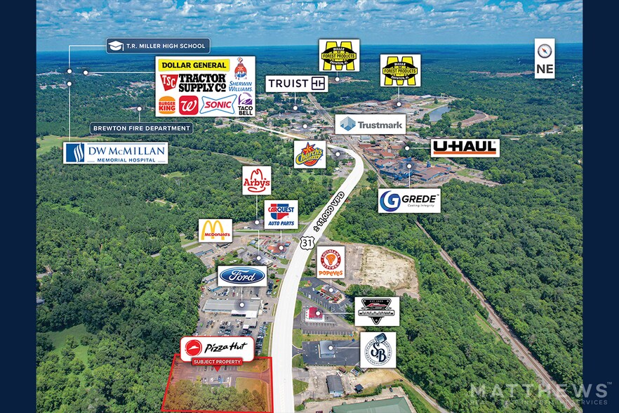 More Photos Of 590 South Blvd, Brewton Fast Food For Sale