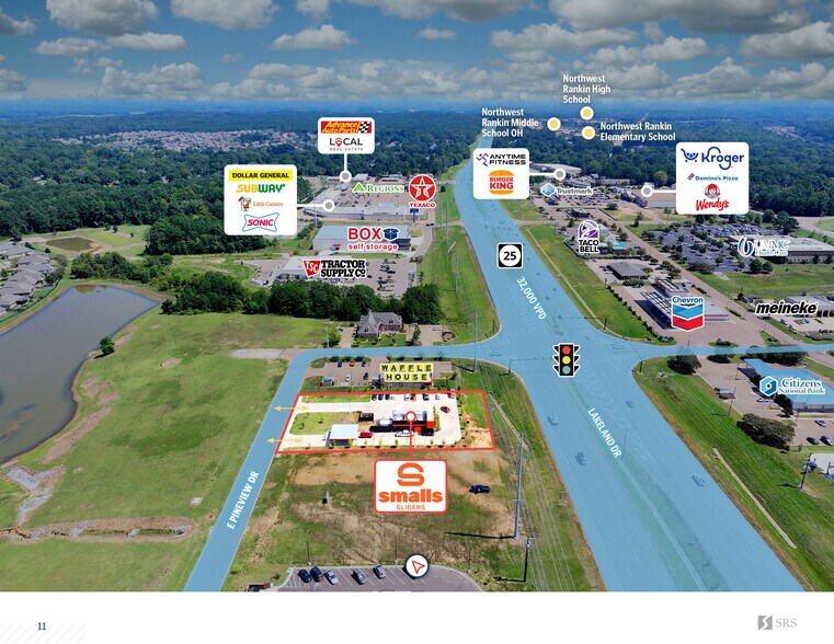 More Photos Of 109 Pineview Dr, Flowood Fast Food For Sale