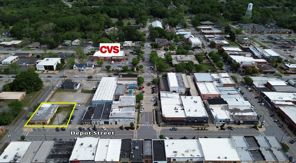 Primary Photo Of 120 Depot St, Hartwell Freestanding For Sale