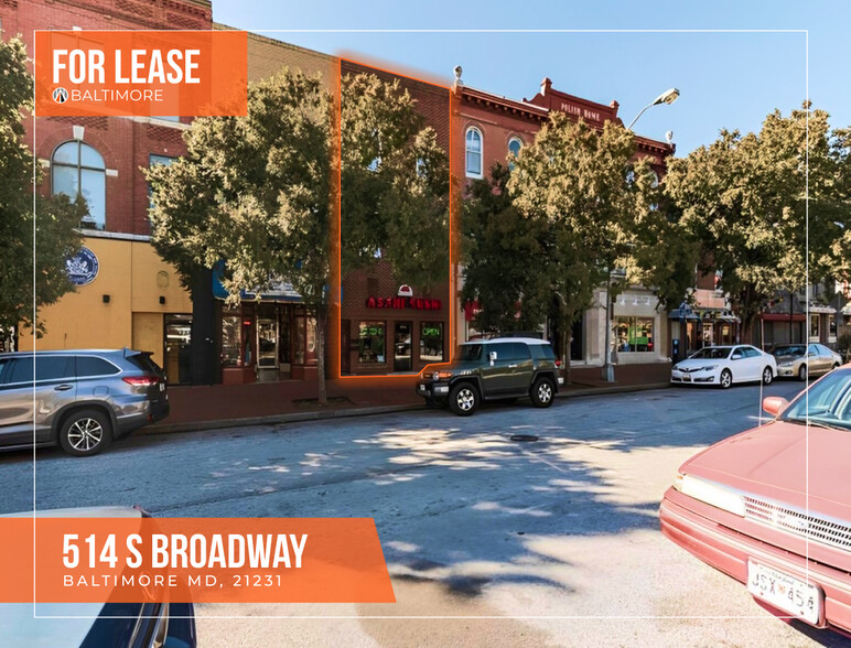 Primary Photo Of 514 S Broadway, Baltimore Restaurant For Lease