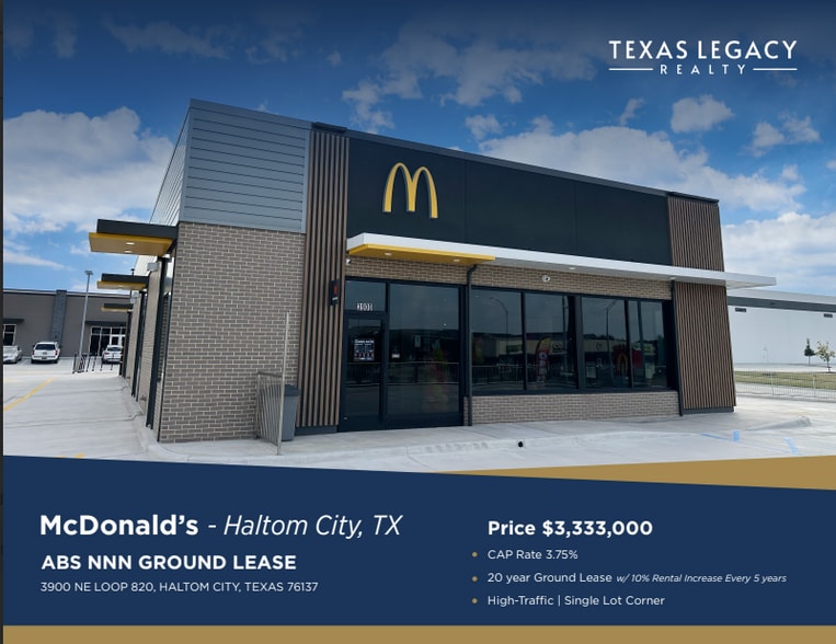 Primary Photo Of 3900 NE Loop 820, Haltom City Fast Food For Sale