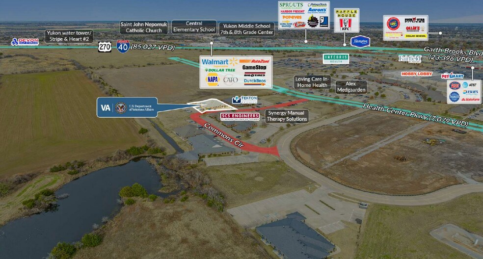 More Photos Of 1808 Commons Cir, Yukon Medical For Sale