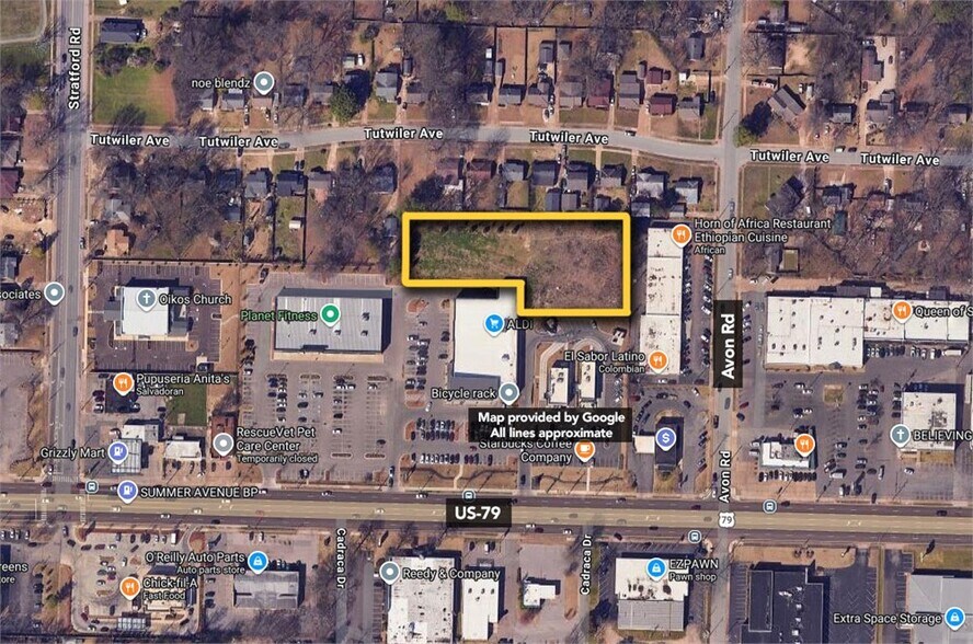 Primary Photo Of 4720 Summer Ave, Memphis Land For Sale