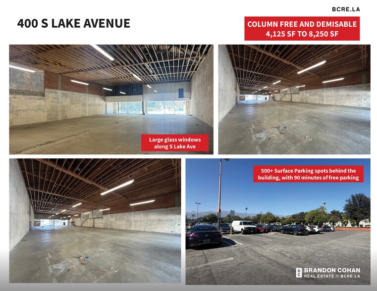 More Photos Of 396-400 S Lake Ave, Pasadena Storefront For Lease