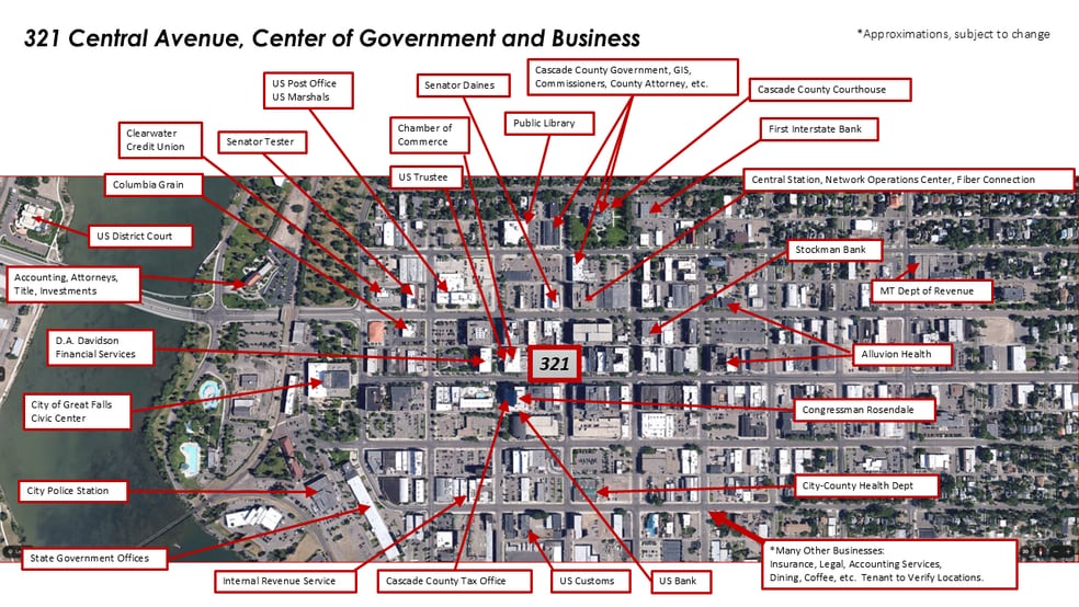 More Photos Of 321 Central Ave, Great Falls Office For Lease