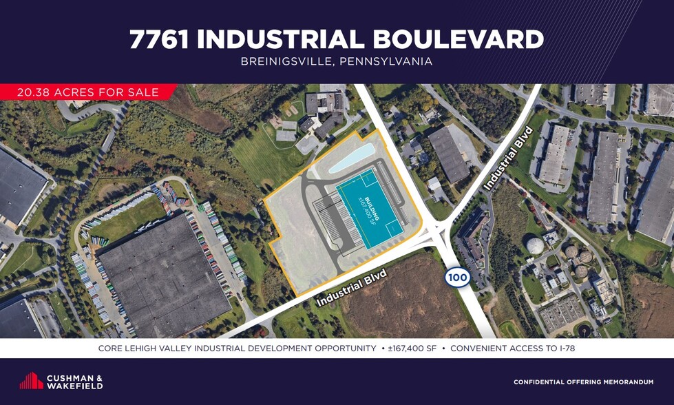 More Photos Of 7761 Industrial Blvd, Breinigsville Land For Sale
