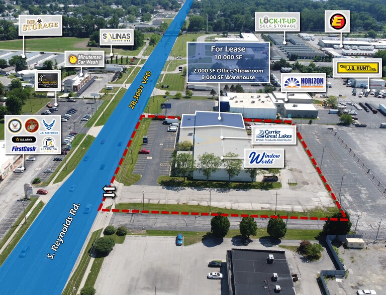 More Photos Of 562 S Reynolds Rd, Toledo Warehouse For Lease