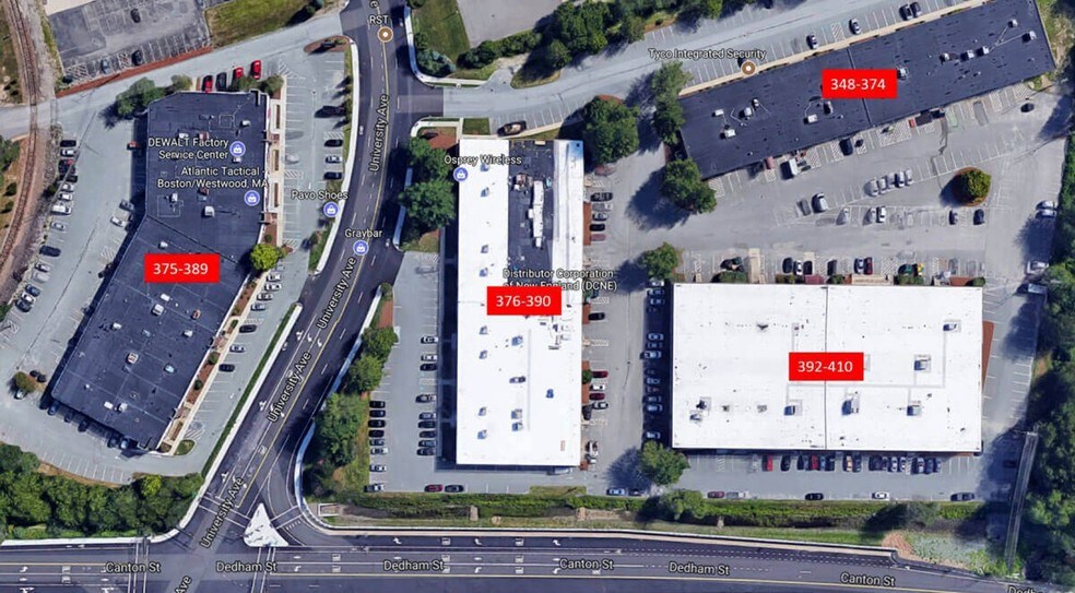More Photos Of 375-395 University Ave, Westwood Light Manufacturing For Lease