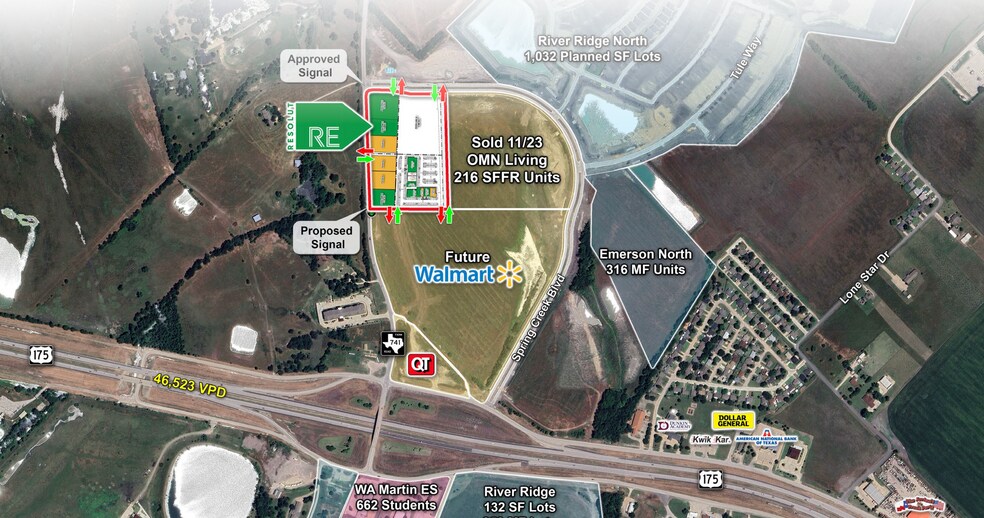 Primary Photo Of 1469 FM 741, Crandall General Retail For Lease