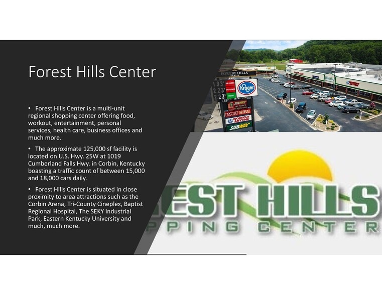 More Photos Of 1001-1029 Cumberland Falls Hwy, Corbin Unknown For Lease