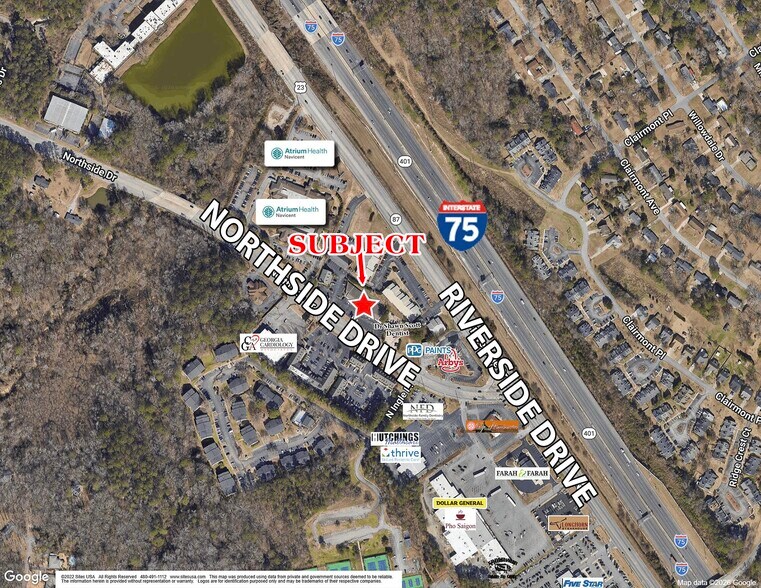 More Photos Of 3309-3329 Northside Dr, Macon-Bibb Unknown For Lease