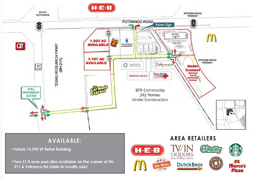 More Photos Of Potranco & Highway 211, San Antonio Land For Sale