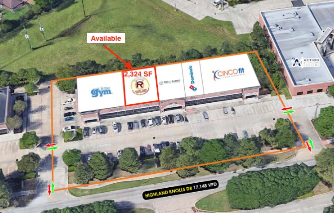 Primary Photo Of 23020 Highland Knolls, Katy Storefront For Lease
