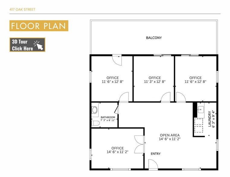 More Photos Of 417 Oak St, Roseville Office For Sale