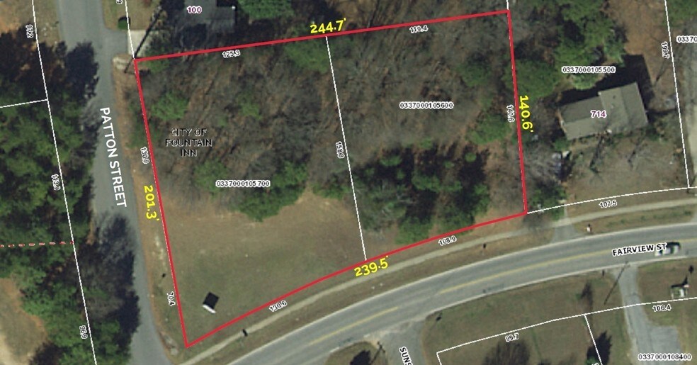 Primary Photo Of Fairview St, Fountain Inn Land For Sale