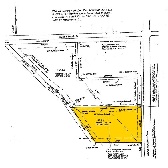 More Photos Of N Morrison Blvd, Hammond Land For Sale