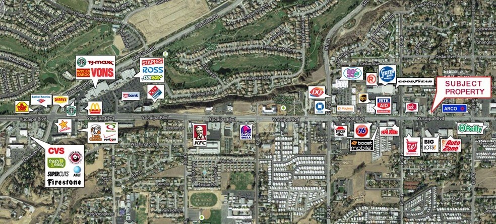 More Photos Of 34580 Yucaipa Blvd, Yucaipa Bank For Lease