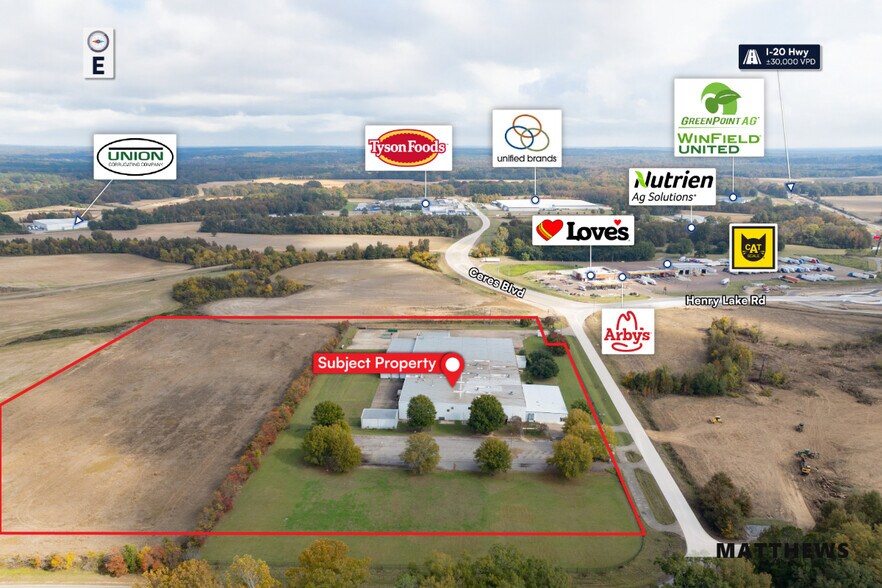 More Photos Of 101 W Ceres Blvd, Vicksburg Warehouse For Sale