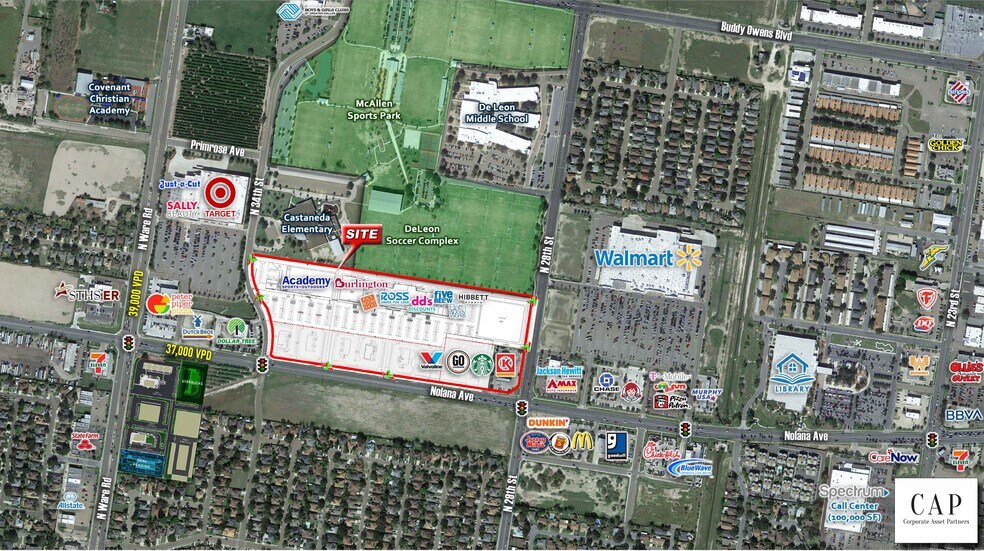 More Photos Of NEC of Nolana Ave & N 34th St, McAllen Land For Lease