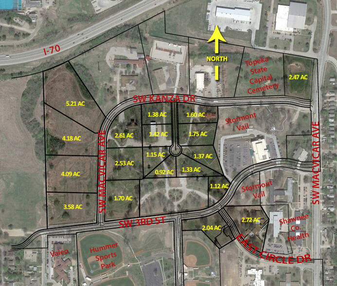 Primary Photo Of SW MacVicar Ave And SW Kanza Dr, Topeka Land For Sale