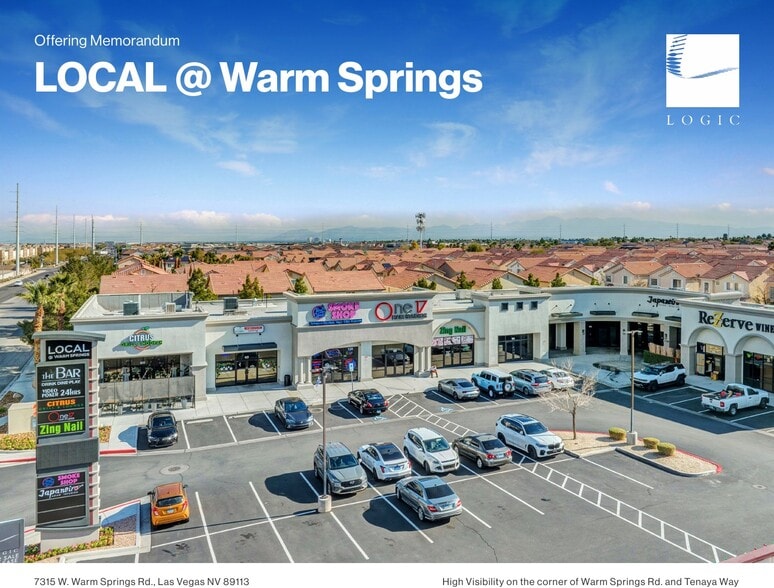 Primary Photo Of 7315 W Warm Springs Rd, Las Vegas Storefront For Sale