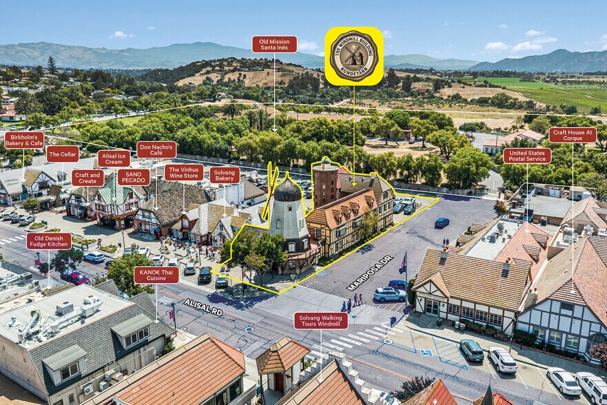 More Photos Of 436 Alisal Rd, Solvang Storefront Retail Office For Sale