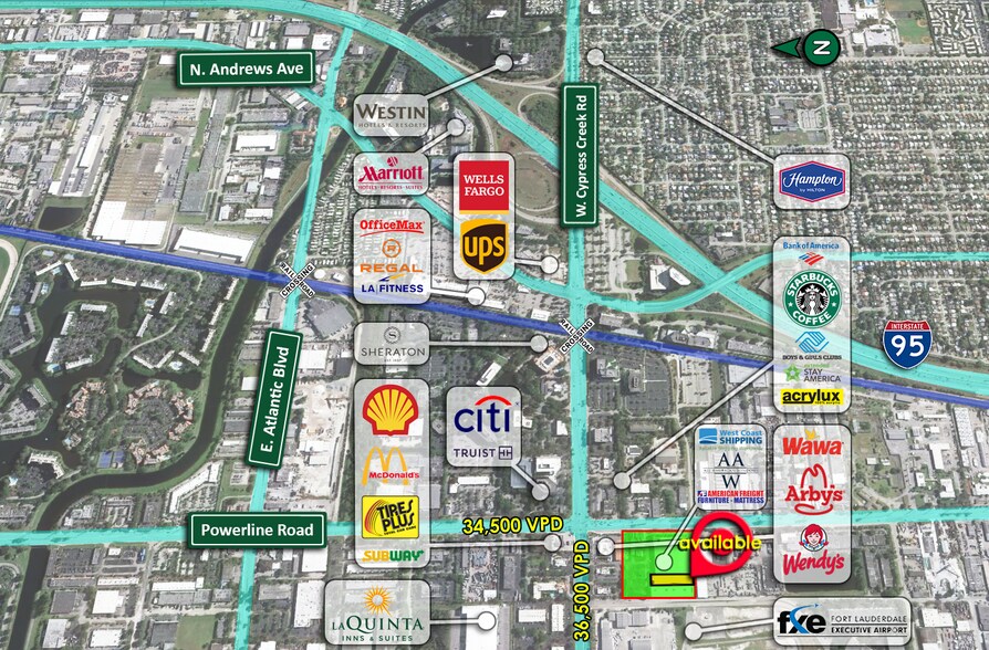 More Photos Of 6001 Powerline Rd, Fort Lauderdale Showroom For Lease