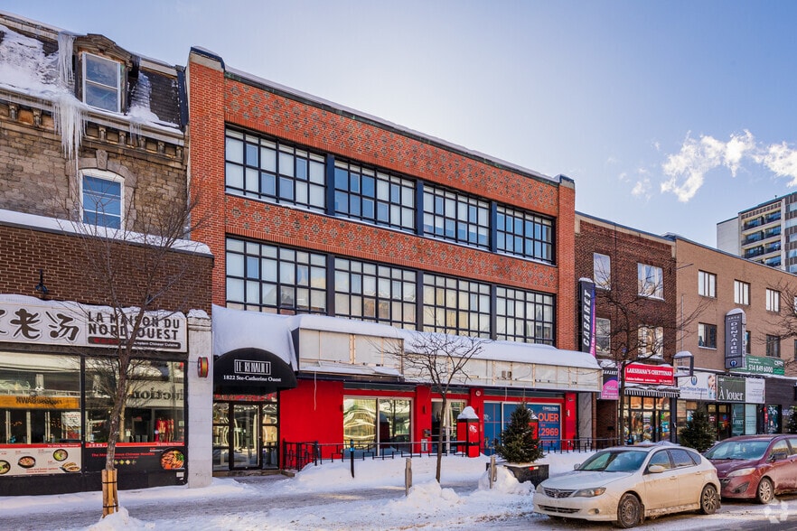More Photos Of 1822-1828 Sainte-Catherine Rue O, Montréal Storefront Retail Residential For Lease