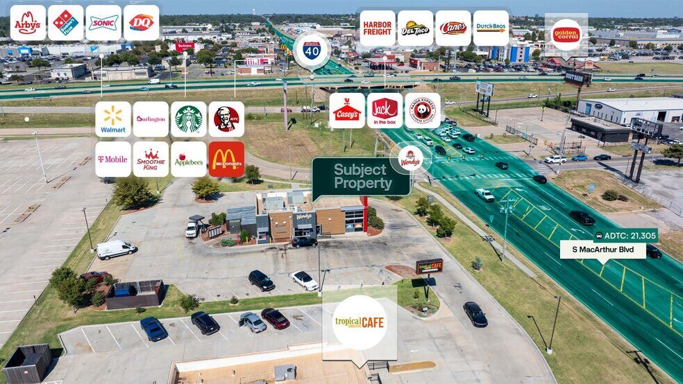 More Photos Of 705 S MacArthur Blvd, Oklahoma City Restaurant For Sale