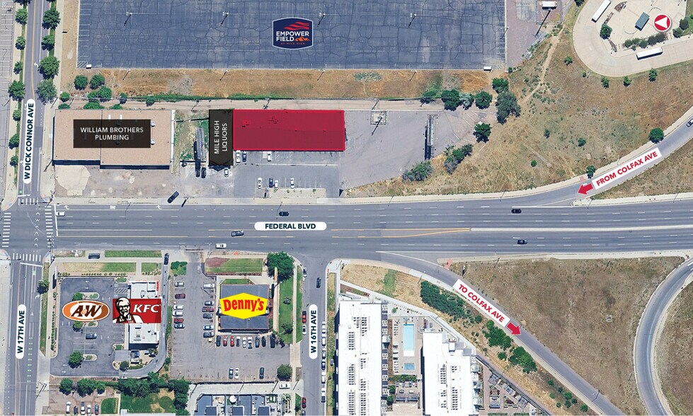 Primary Photo Of 1600-1630 Federal Blvd, Denver Freestanding For Lease
