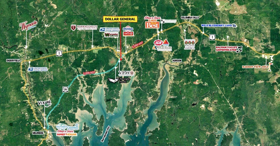 More Photos Of 20 Pineo Point Rd, Harrington Storefront For Sale