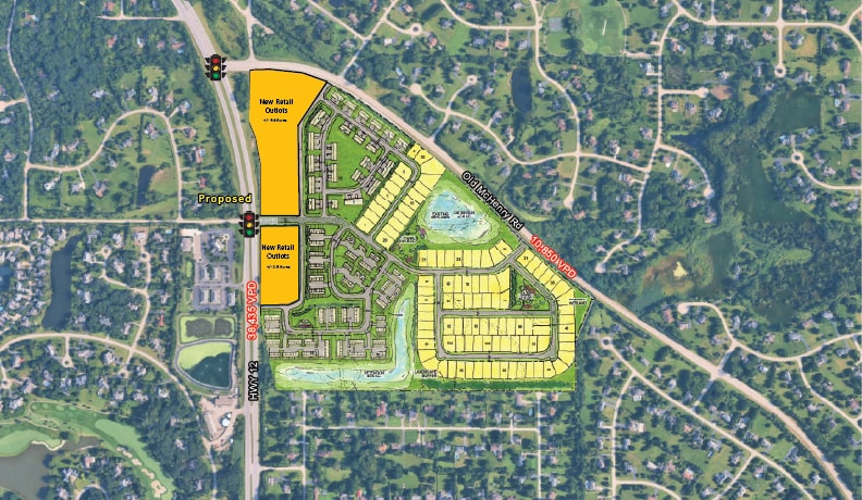 Primary Photo Of N Old McHenry & HWY 12, Hawthorn Woods Land For Lease